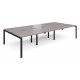 Adapt 6 Person Bench Desk | 1600mm Deep